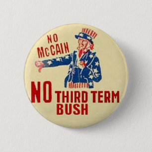 Bóton Redondo 5.08cm Nenhum botão de McCain