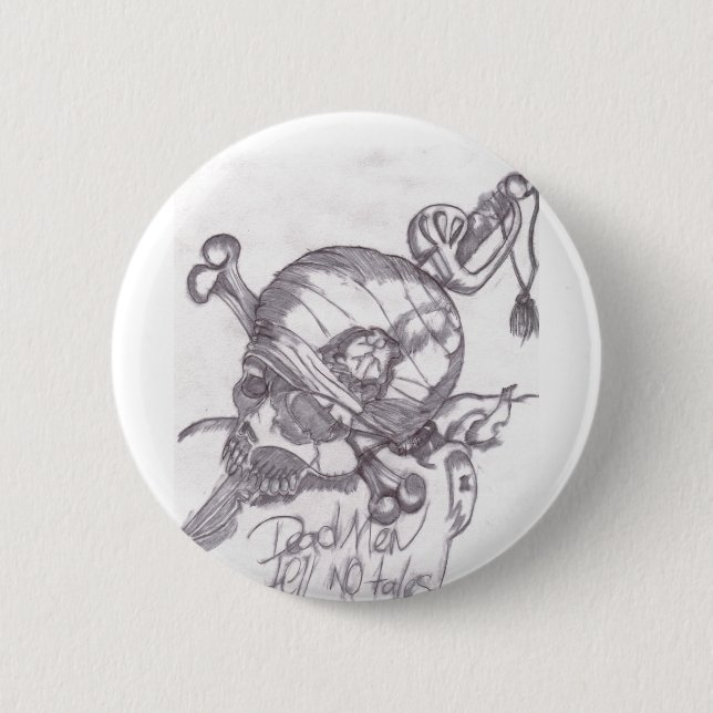 Bóton Redondo 5.08cm Nenhum botão dos contos (Frente)