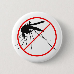 Bóton Redondo 5.08cm Nenhum mosquito
