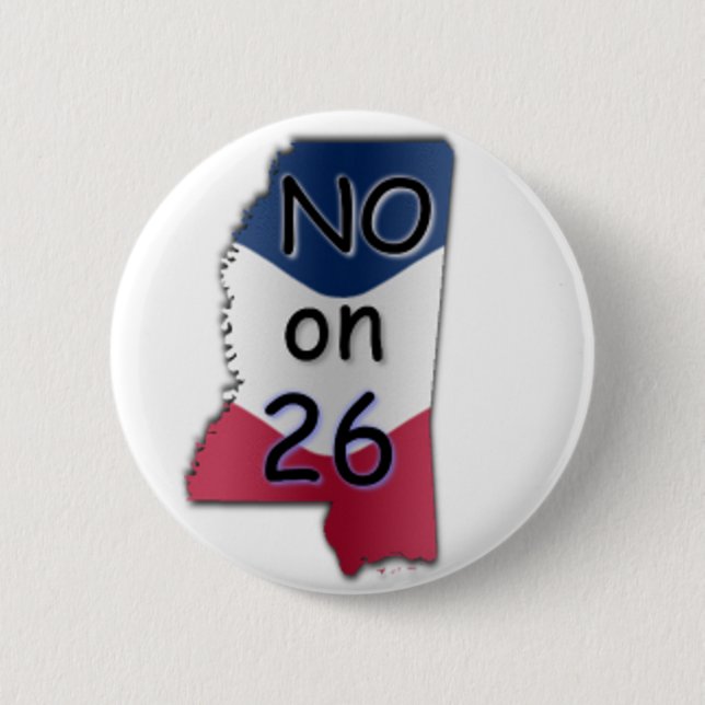 Bóton Redondo 5.08cm Nenhum MS 26 (Frente)