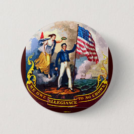 Bóton Redondo 5.08cm Nenhuma coroa - botão