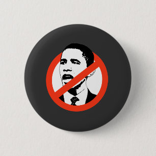 Bóton Redondo 5.08cm Nenhuns t-shirt de Obama/Obama