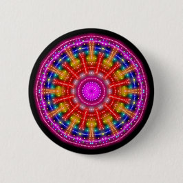 Bóton Redondo 5.08cm Neon Medallion