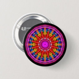 Bóton Redondo 5.08cm Neon Medallion