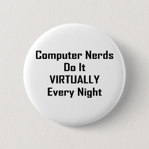Bóton Redondo 5.08cm Nerd ocupados