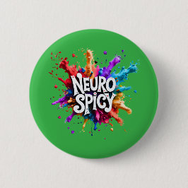 Bóton Redondo 5.08cm NEUROAPIMENTADO neurodiversidade autismo tdah disl