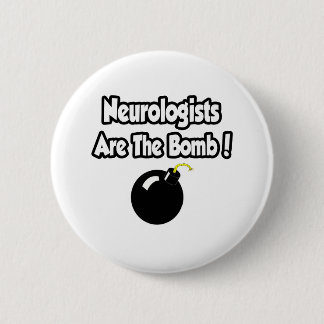 Bóton Redondo 5.08cm Neurologistas São A Bomba!