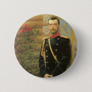 Bóton Redondo 5.08cm Nicholas II