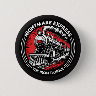 Bóton Redondo 5.08cm Nightmare Express Dungeon Crawler Carl