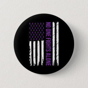 Bóton Redondo 5.08cm Ninguém voa sozinho Rita Roxo Alzheimer