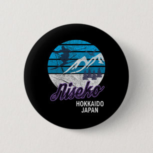 Bóton Redondo 5.08cm Niseko Hokkaido Island Japan Ski Resort Snowboardi