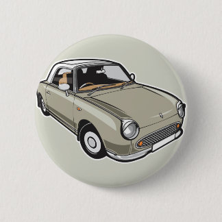 Bóton Redondo 5.08cm Nissan Figaro Topaz Mist
