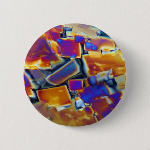 Bóton Redondo 5.08cm Nitrato do ítrio sob o microscópio