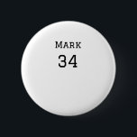 Bóton Redondo 5.08cm nome da equipe adicionar nome do jogador data espo<br><div class="desc">design</div>