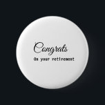 Bóton Redondo 5.08cm Nome de adicionar parabéns mínimos simples<br><div class="desc">Design</div>