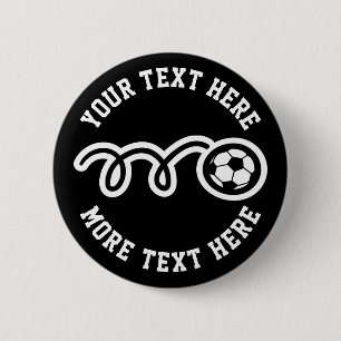 Bóton Redondo 5.08cm Nome personalizado do favorito da Festa de anivers