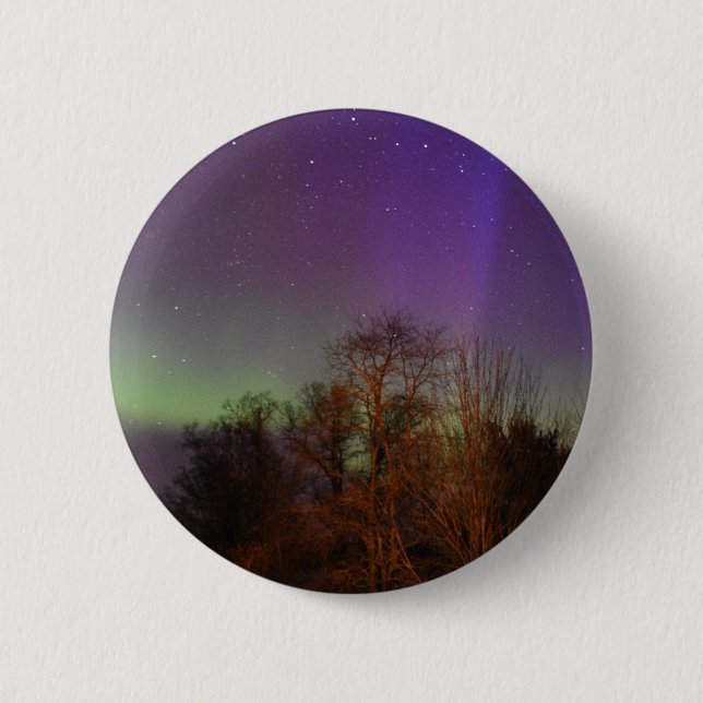 Bóton Redondo 5.08cm Norte Noites (Frente)