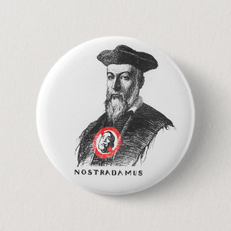 Bóton Redondo 5.08cm Nostradamus diz NOBAMA!