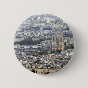Bóton Redondo 5.08cm Notre Dame Paris France