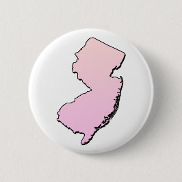 Bóton Redondo 5.08cm Nova Jersey - Contorno Rosa