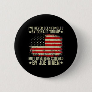 Bóton Redondo 5.08cm Nunca Foi Conseguido Por Donald Trump Mas Fodido P