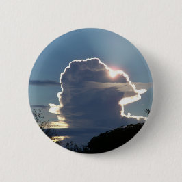 Bóton Redondo 5.08cm nuvem de trovoada bloqueia o sol