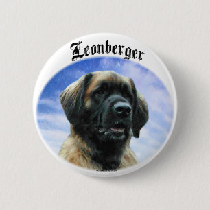 Bóton Redondo 5.08cm Nuvens de Leonberger