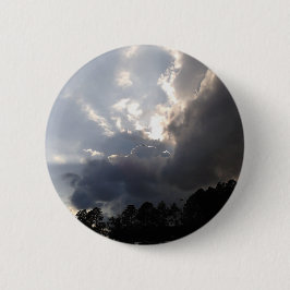 Bóton Redondo 5.08cm nuvens de tempestade entrando