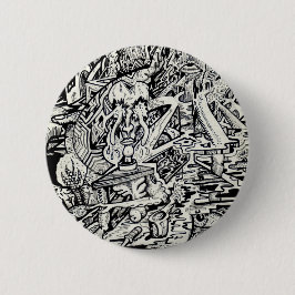 Bóton Redondo 5.08cm O Adepto, ou, uma Transfiguração Excêntrica