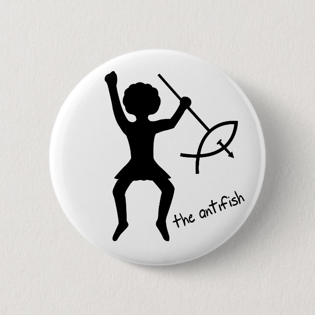 Bóton Redondo 5.08cm O Antifish - botão (Frente)