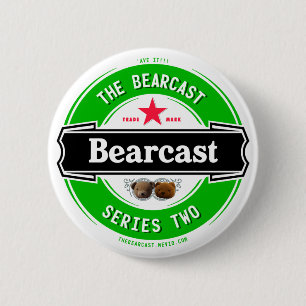 Bóton Redondo 5.08cm O Bearcast - crachá da série 2