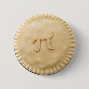 Bóton Redondo 5.08cm O botão da torta do Pi