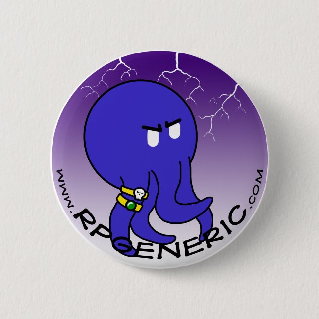 Bóton Redondo 5.08cm O botão de Floon (Frente)