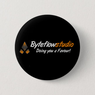Bóton Redondo 5.08cm O botão "oficial" de Byteflowstudio