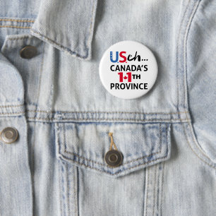 Bóton Redondo 5.08cm O CANADÁ não é para venda da liberdade da provínci