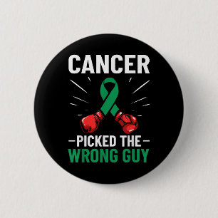 Bóton Redondo 5.08cm O Cancer Da Fita De Consciência Do câncer de figad