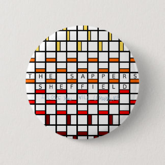 Bóton Redondo 5.08cm O crachá de Sheffield dos Sappers