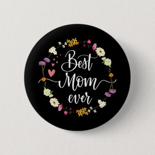 Bóton Redondo 5.08cm O Dia Melhor Que A Mãe Já Deu Presentes Da Filha F