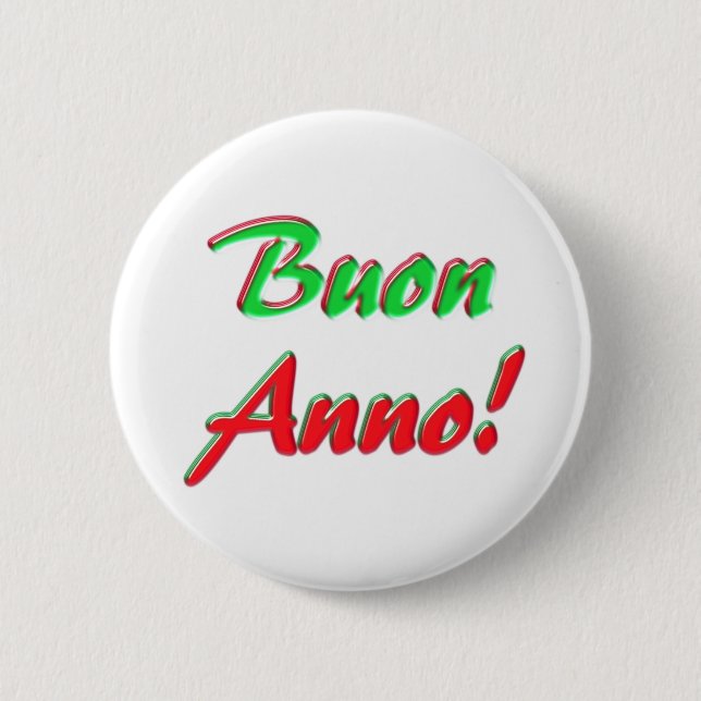 Bóton Redondo 5.08cm O feliz ano novo (Frente)