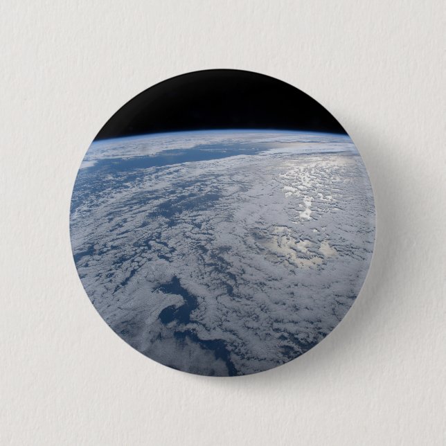 Bóton Redondo 5.08cm O Glint do Sol Está Vencendo No Oceano Pacífico Su (Frente)