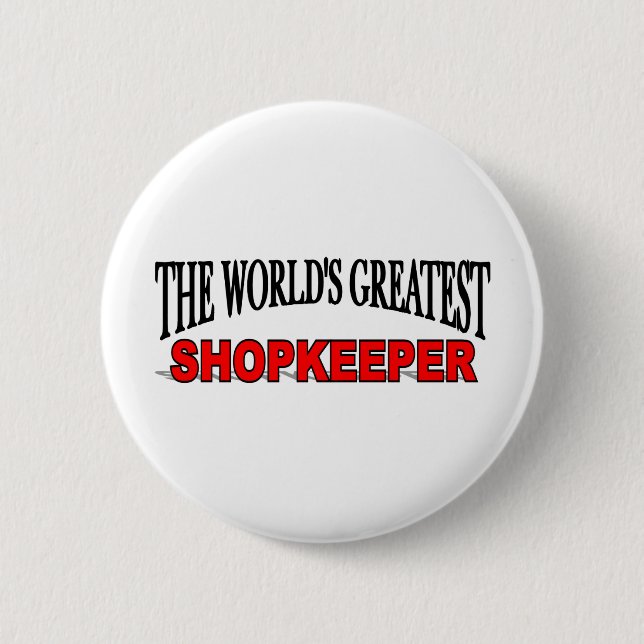 Bóton Redondo 5.08cm O grande comerciante do mundo (Frente)