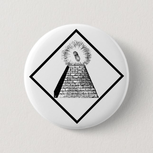 Bóton Redondo 5.08cm O Illuminutty (Frente)