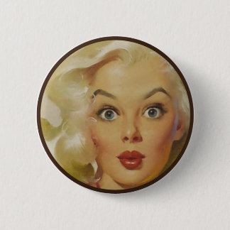Bóton Redondo 5.08cm O kitsch BItsch: Retratos Pin-Acima