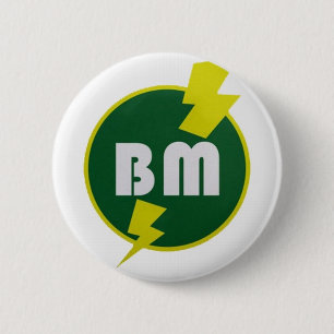 Bóton Redondo 5.08cm O melhor botão do homem
