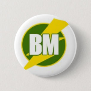 Bóton Redondo 5.08cm O melhor botão do homem (BM)