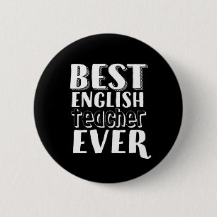 Bóton Redondo 5.08cm O melhor dote de professor de inglês nunca