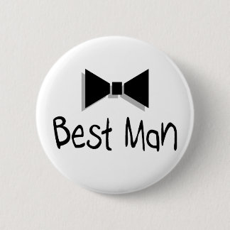 Bóton Redondo 5.08cm O melhor homem (laço 1)