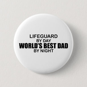 Bóton Redondo 5.08cm O melhor pai do mundo - Lifeguard
