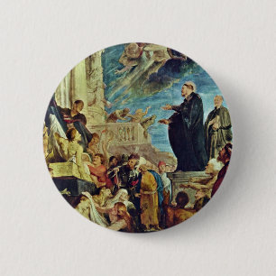 Bóton Redondo 5.08cm O milagre de St Francis Xavier por Rubens Peter