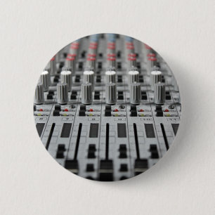 Bóton Redondo 5.08cm O misturador enfileira o botão da foto